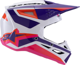 Alpinestars - SM3 Helmet - Heat - Gloss White/Purple/Pink