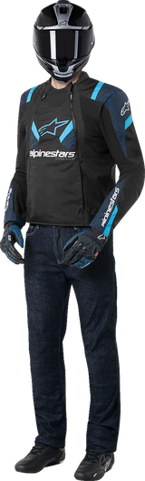Alpinestars - T-Stunt Air Jacket - Black/Dark Blue/Blithe Blue