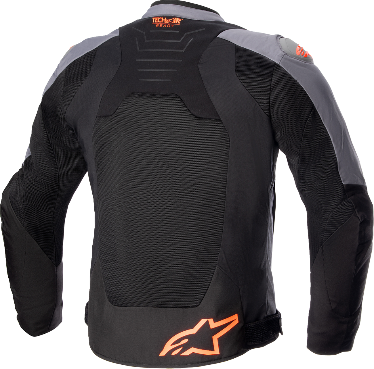Alpinestars - SMX Air Jacket - Dark Gray/Black/Orange Fluo