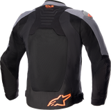 Alpinestars - SMX Air Jacket - Dark Gray/Black/Orange Fluo