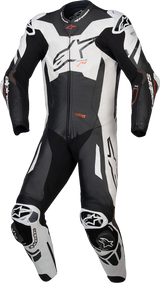 Alpinestars - GP Plus v4 Sprint 1-Piece Leather Suit - Black/Red Fluo/White