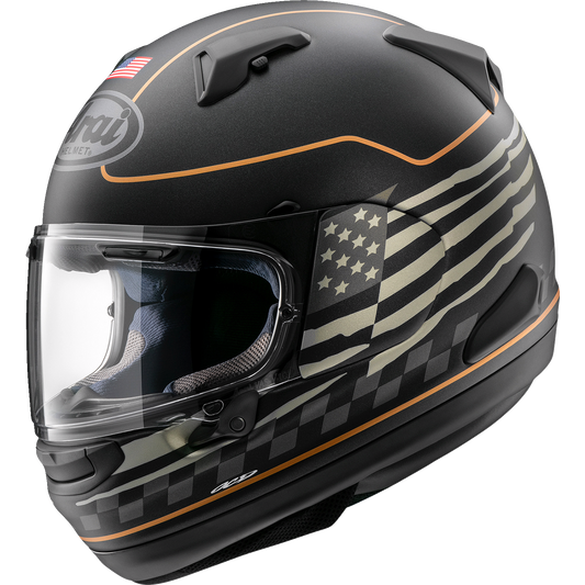Arai Helmets - Signet-X Helmet - US Flag - Black Frost