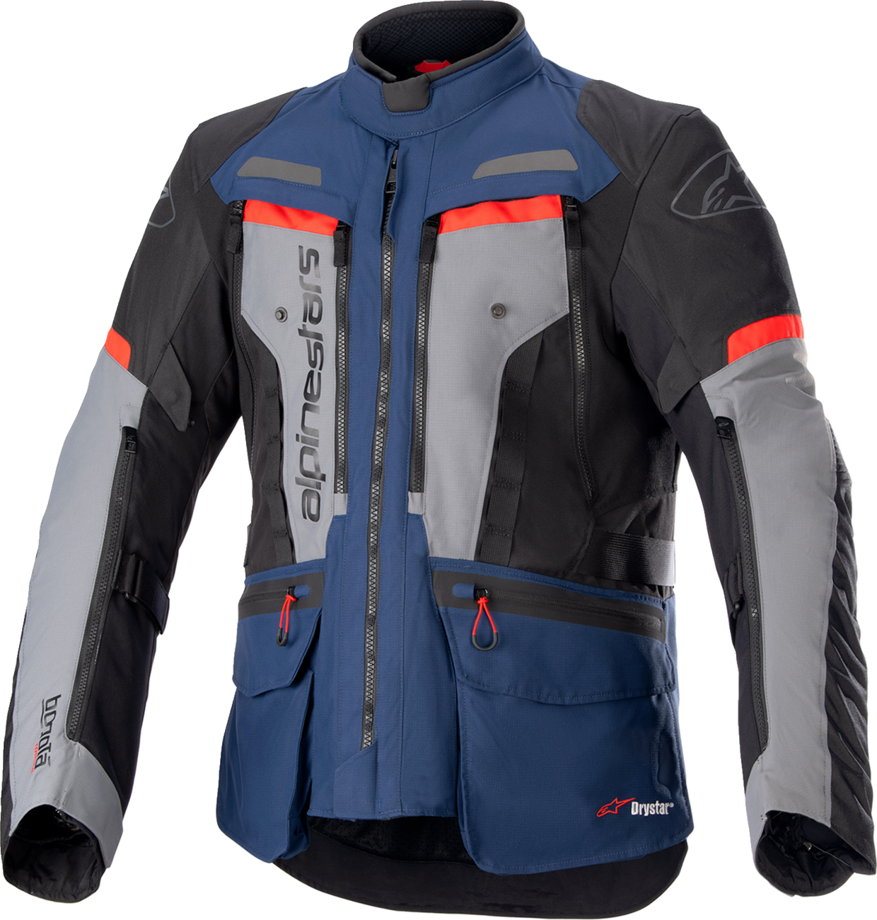 Alpinestars - Bogota Pro Drystar® Jacket - Dark Blue/Black/Bright Red
