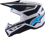 Alpinestars - SM3 Helmet - Heat - Matte Silver/Blue/Black