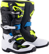 Alpinestars - Youth Tech 7S Boots - Black/Blue/Yellow
