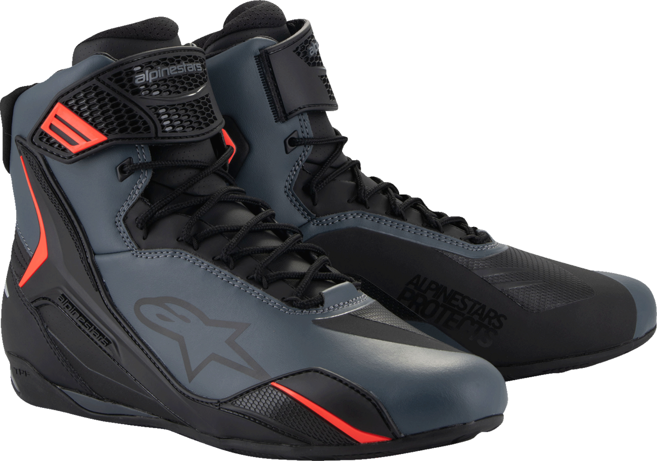 Alpinestars - Faster-4 Shoes - Black/Gray/Red