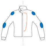 98109234 - Tour C5 Fabric jacket - RED/WHITE
