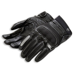 CLOSEOUT - Motard 11 Black Leather gloves - Size XL