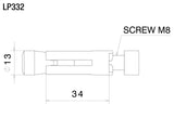 LP332 - RIZOMA - PROGUARD SYSTEM® and Rizoma End Mount Mirror Mounting Kit