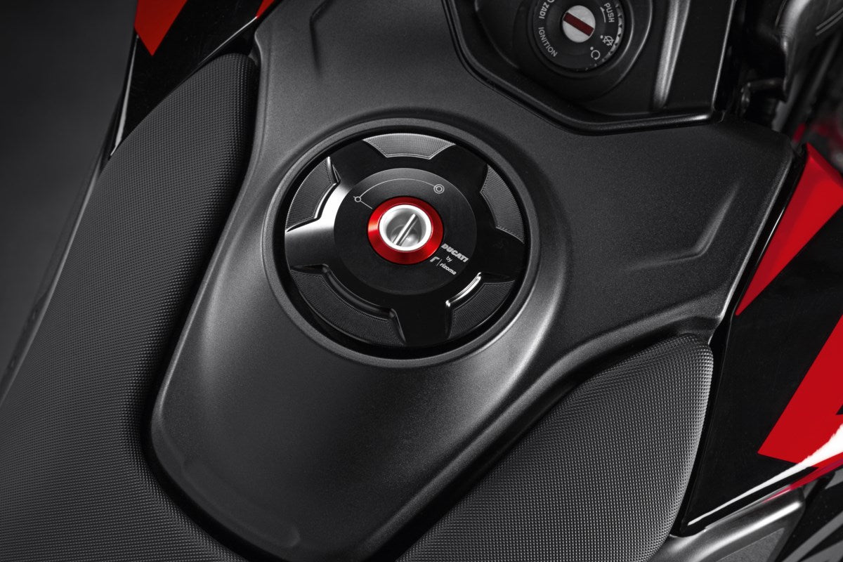 97780171AA - Billet Aluminum Tank Cap - Hypermotard 698