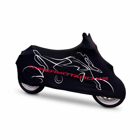 97580331AA - Indoor storage bike canvas cover - Hypermotard V2
