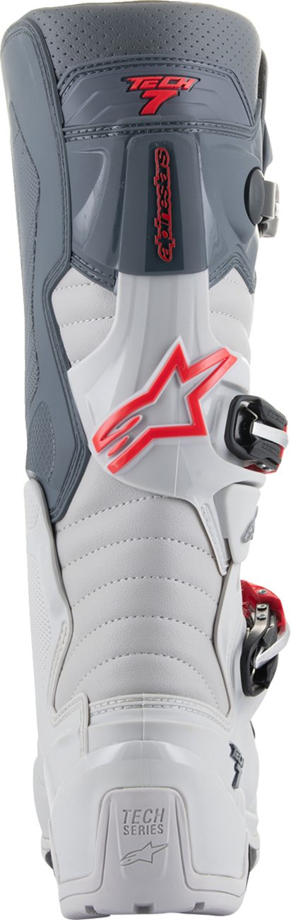 Alpinestars - Tech 7 Enduro Boots - Gray/Red