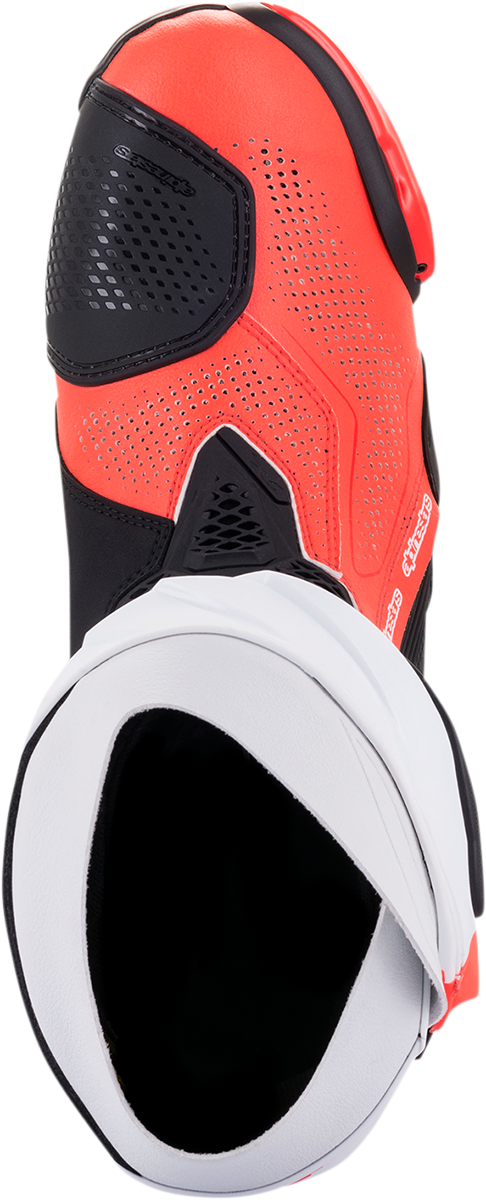 Alpinestars - Supertech V Boots - Black/Fluo Red/White