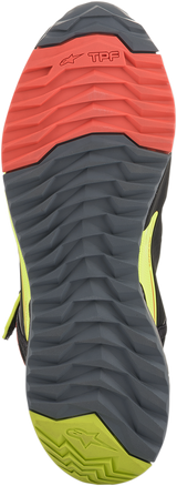 Alpinestars - CR-X Drystar® Shoes - Black/Red/Yellow Fluorescent