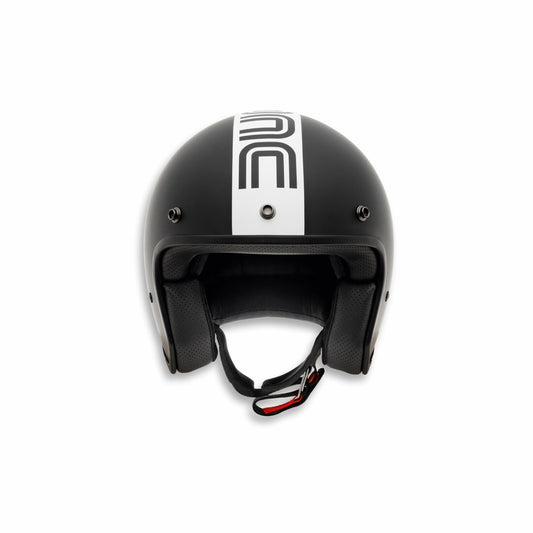 98110005 - Ducati Heritage Open Face Helmet - DARK