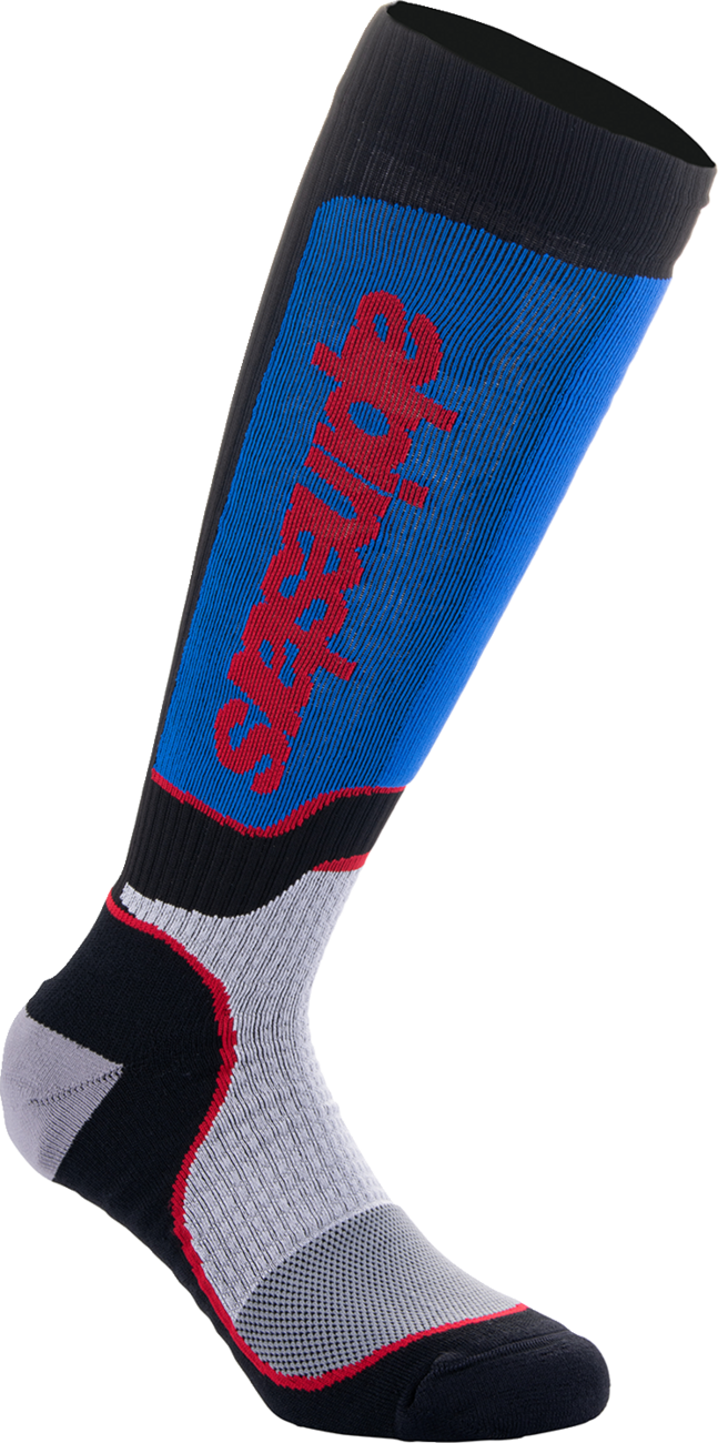 Alpinestars - MX Plus Socks - Black/Red/White/Blue