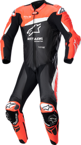 Alpinestars - GP Plus v4 Leather Suit - Black/Red Fluo/White
