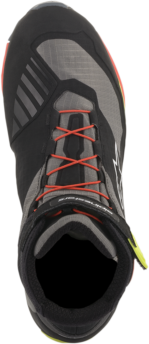 Alpinestars - CR-X Drystar® Shoes - Black/Red/Yellow Fluorescent