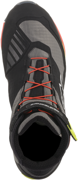 Alpinestars - CR-X Drystar® Shoes - Black/Red/Yellow Fluorescent