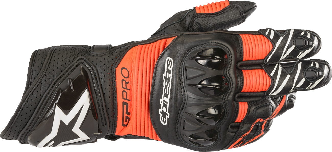 Alpinestars - GP Pro RS3 Gloves - Black/Fluo Red