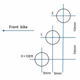 96281073AA - Adjustable rider footpegs - ROAD