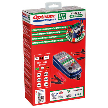 TM391 Techmate Optimate LITHIUM Battery Charger