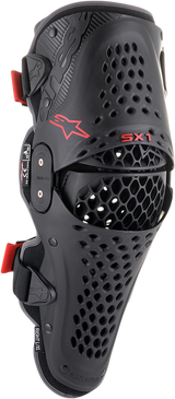 Alpinestars - SX-1 v2 Knee Guards - Black/Red