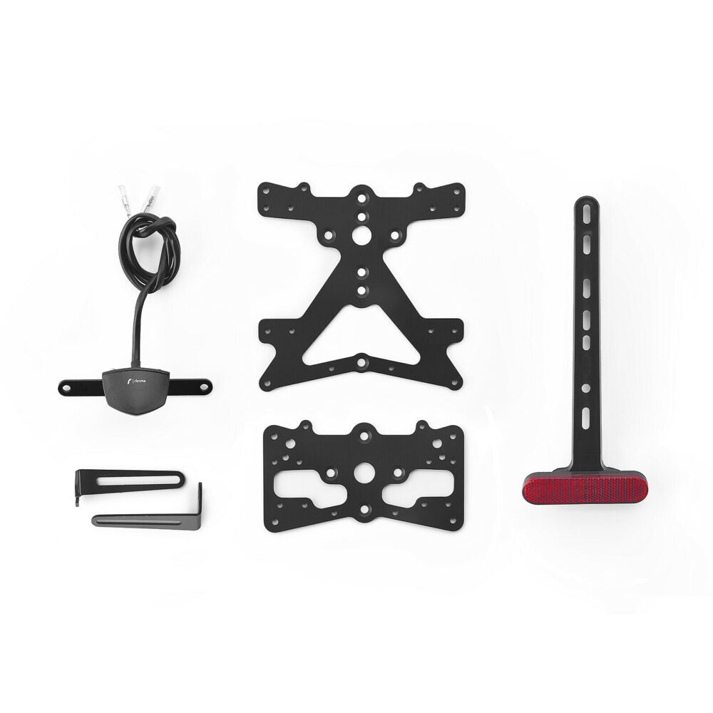 PT539 - RIZOMA - Fox License Plate Support Kit - Termignoni Under-tail