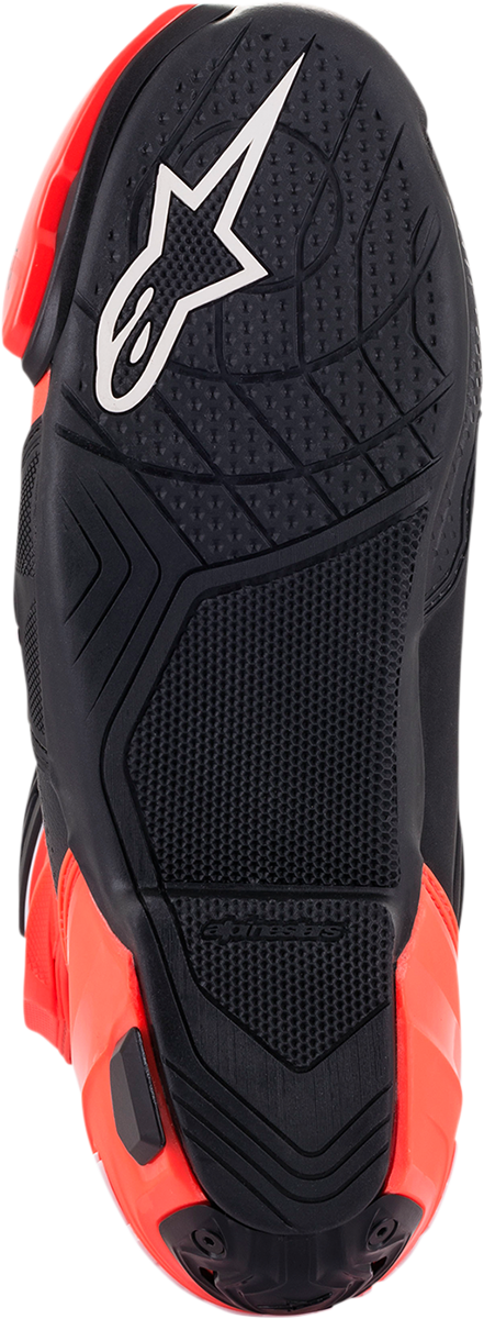 Alpinestars - Supertech V Boots - Black/Fluo Red/White