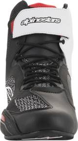Alpinestars - Faster-3 Rideknit® Shoes - Black/White/Red