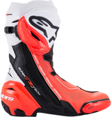 Alpinestars - Supertech V Boots - Black/Fluo Red/White
