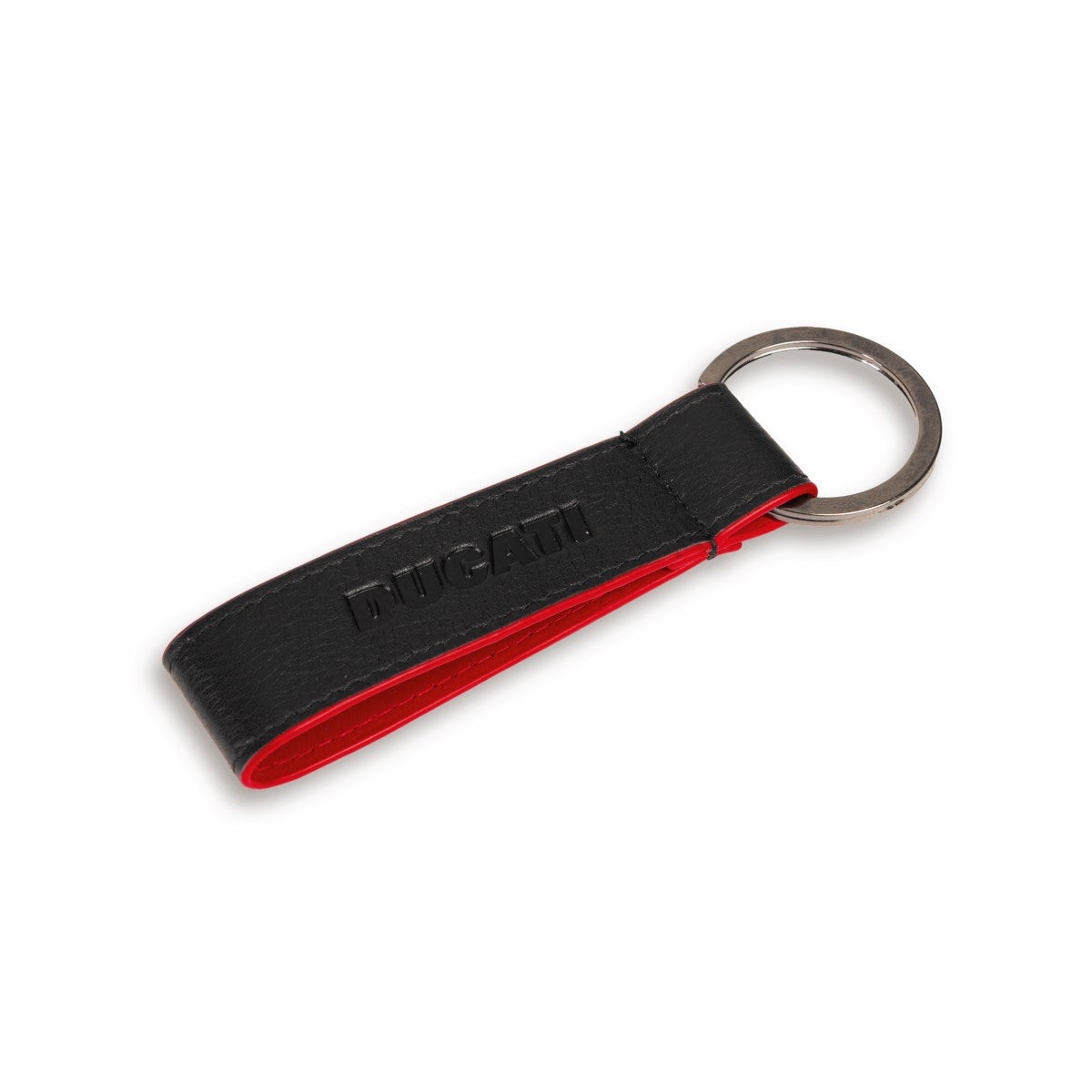 987713560 - Ducati Firma Leather Keyring