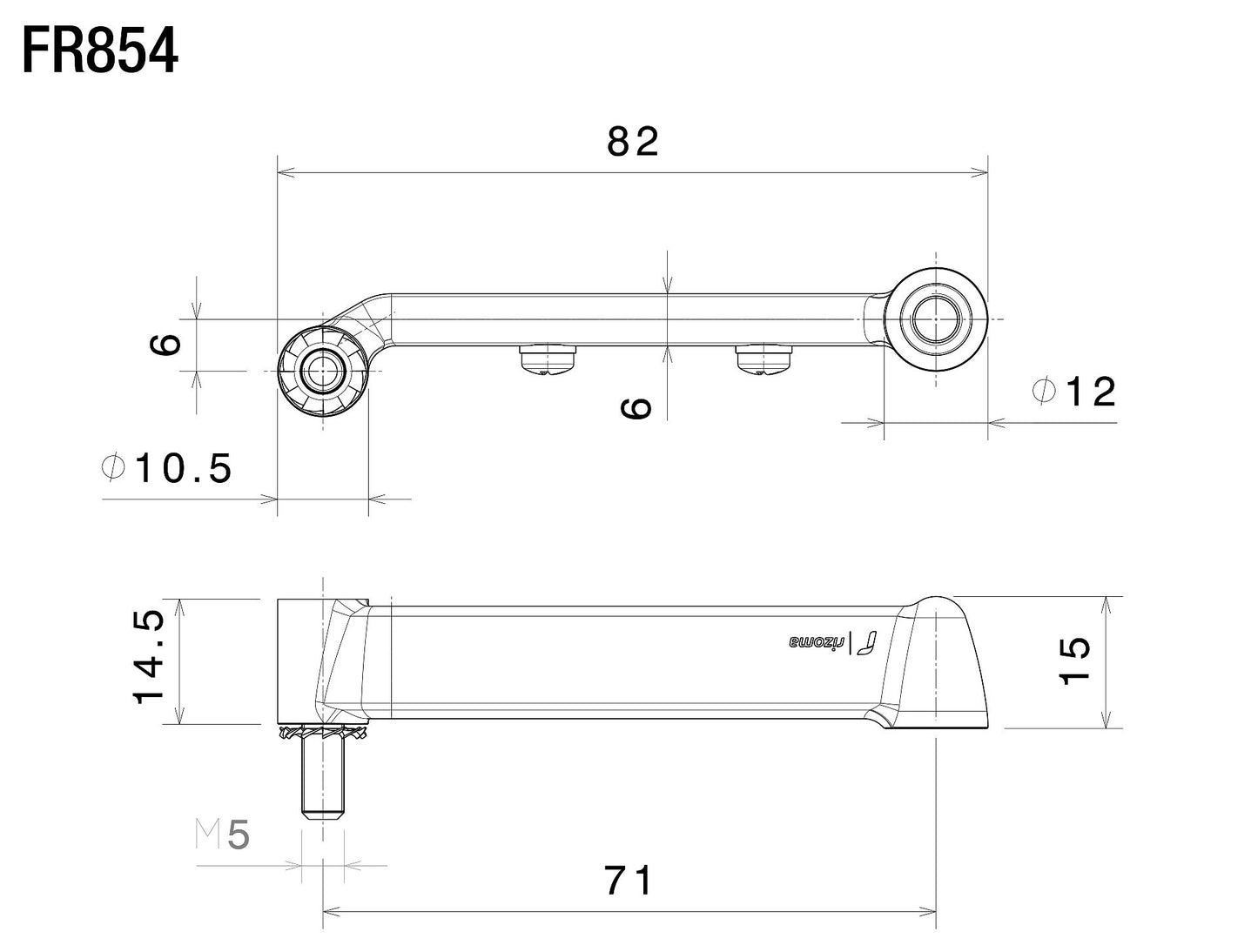 FR854B - RIZOMA - Front LIGHT UNIT Turn Signal Kit