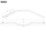 MA001 - RIZOMA - Standard Handlebar - 22mm