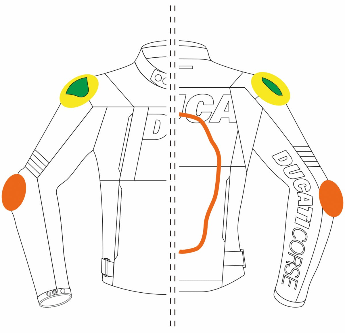 9810728 - Ducati Speed Evo C2 Leather jacket