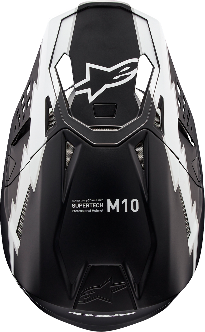 Alpinestars - Supertech M10 Helmet - Ampress - MIPS® - Matte Black/White