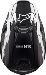 Alpinestars - Supertech M10 Helmet - Ampress - MIPS® - Matte Black/White