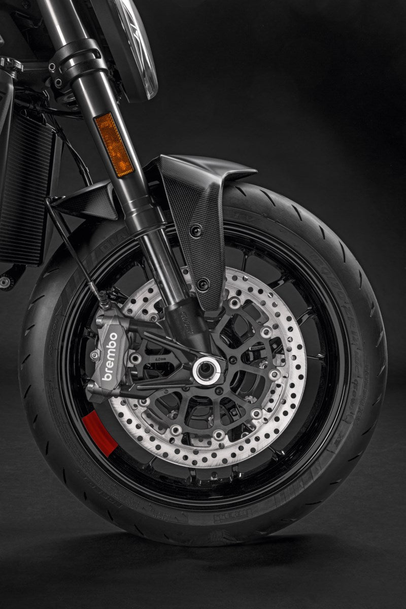 96982312AA - Ducati Carbon Front Mudguard - Monster