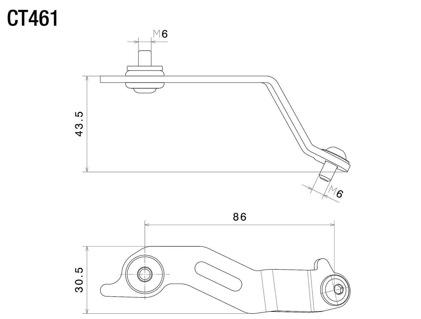 CT461 - RIZOMA - Mounting Kit For RIZOMA Fluid Reservoir