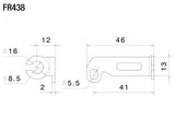 FR438 - RIZOMA - Turn Signal Mounting Kit for Fairing