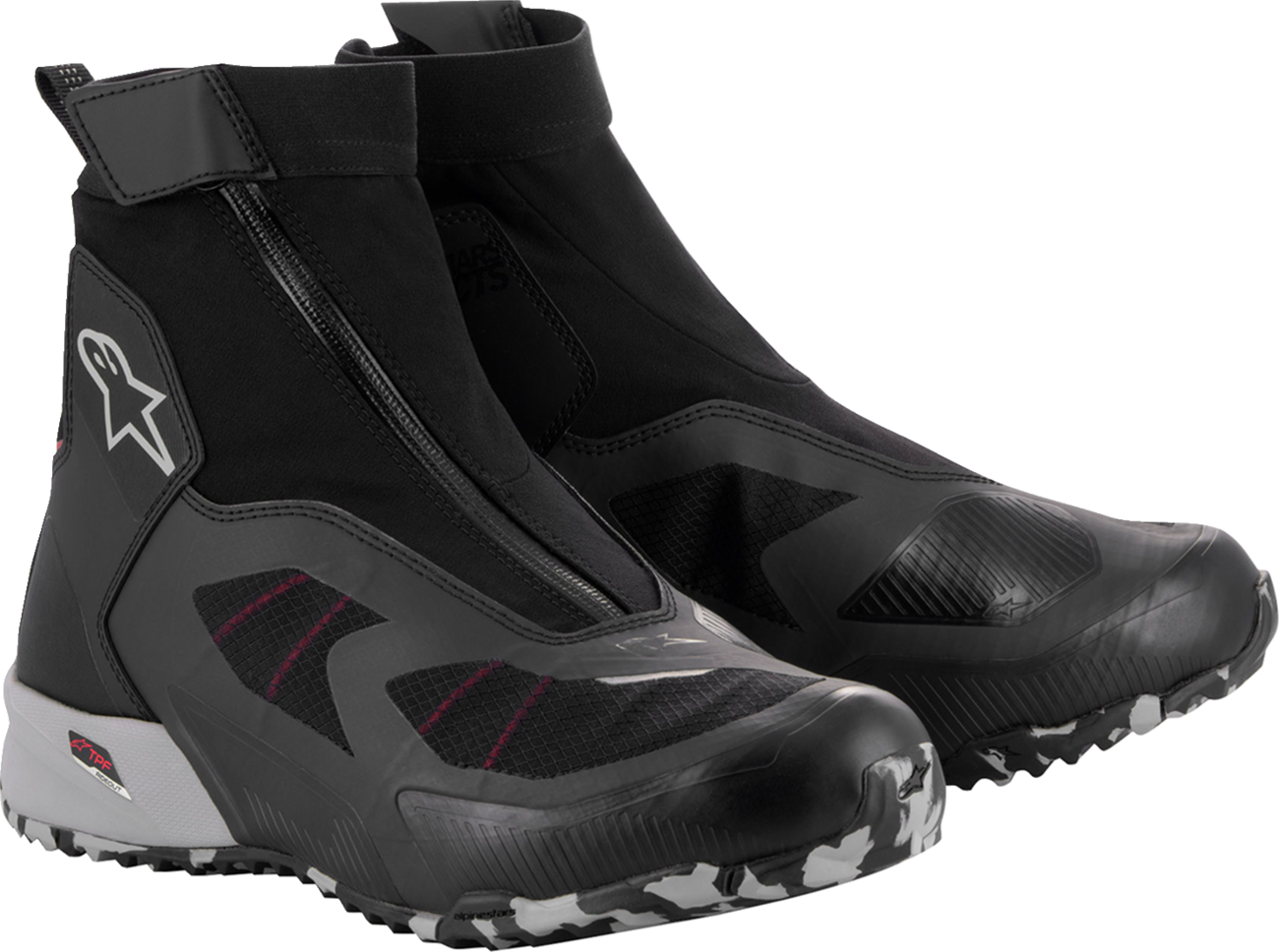 Alpinestars - CR-8 Gore-Tex® Shoes - Black/Grey/Red