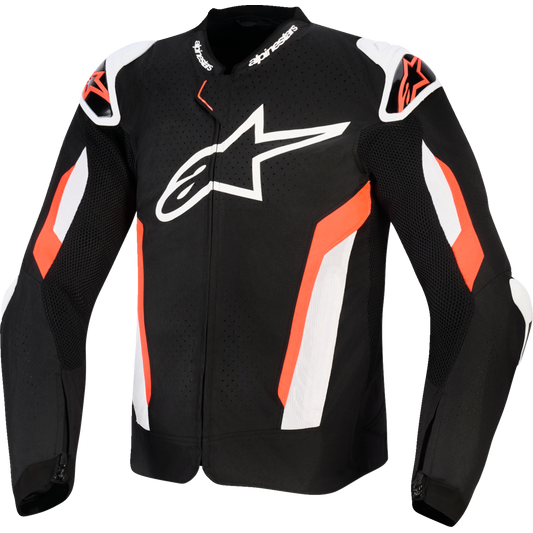 Alpinestars - T-GP Air Jacket - Black/Red Fluo