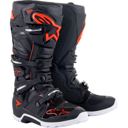 Alpinestars - Tech 7 Enduro Boots - Black/Red Fluorescent