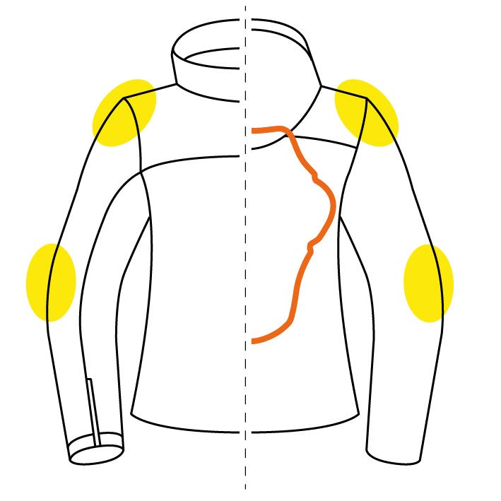 98110023 - Ducati Outdoor C4 Women's Fabric Jacket
