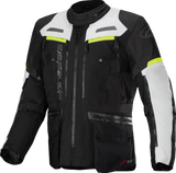 Alpinestars - Bogota Pro Drystar® Jacket - Dark Black/Ice Gray/Yellow Fluo