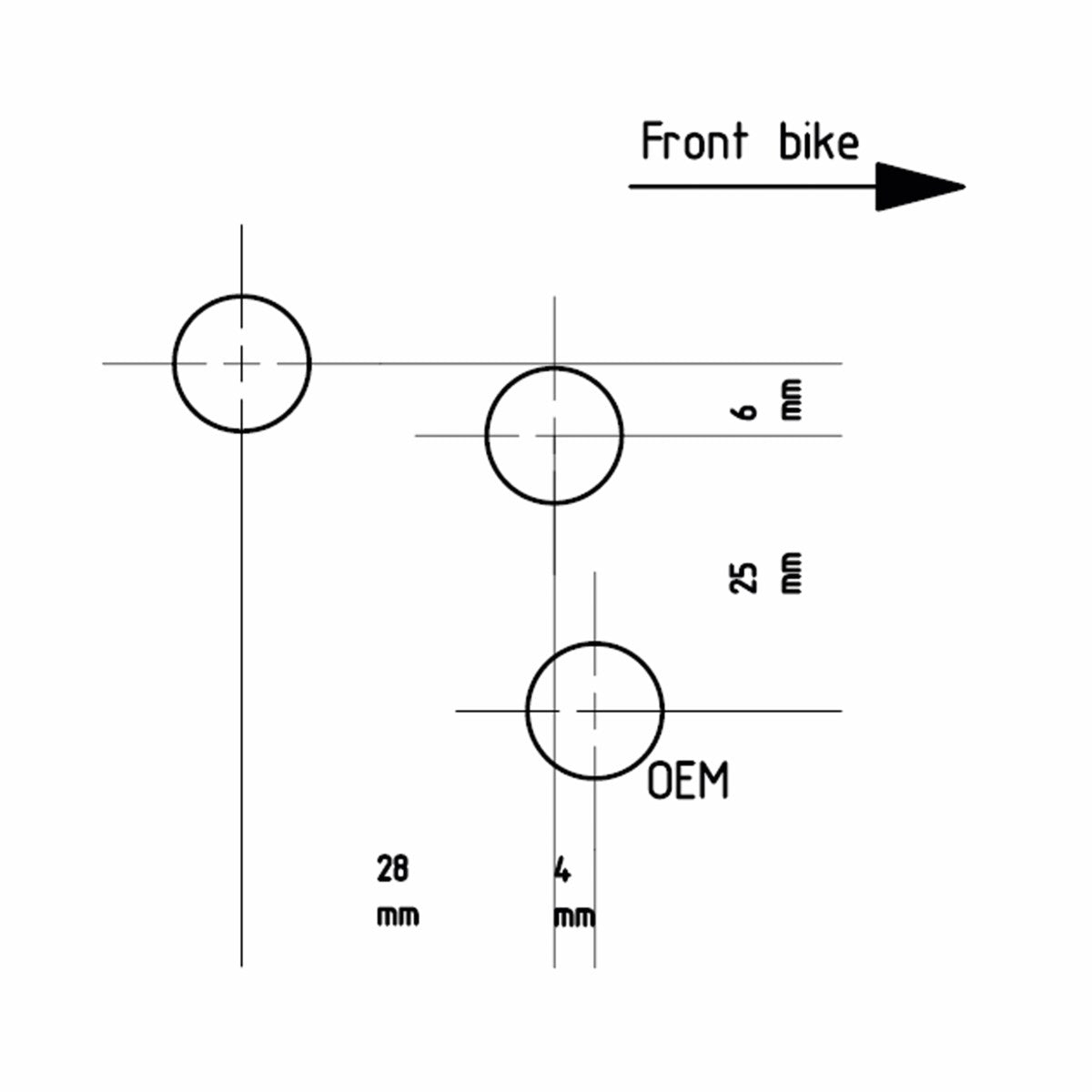 96282201AA - Adjustable rider footpegs - Streetfighter V2