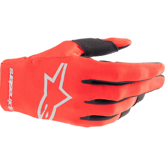 Alpinestars - Youth Radar Gloves - Mars Red/Silver