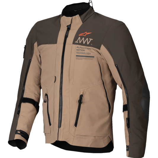 Alpinestars - AMT-8 Stretch Drystar® XF Jacket - Dark Brown/Dark Khaki