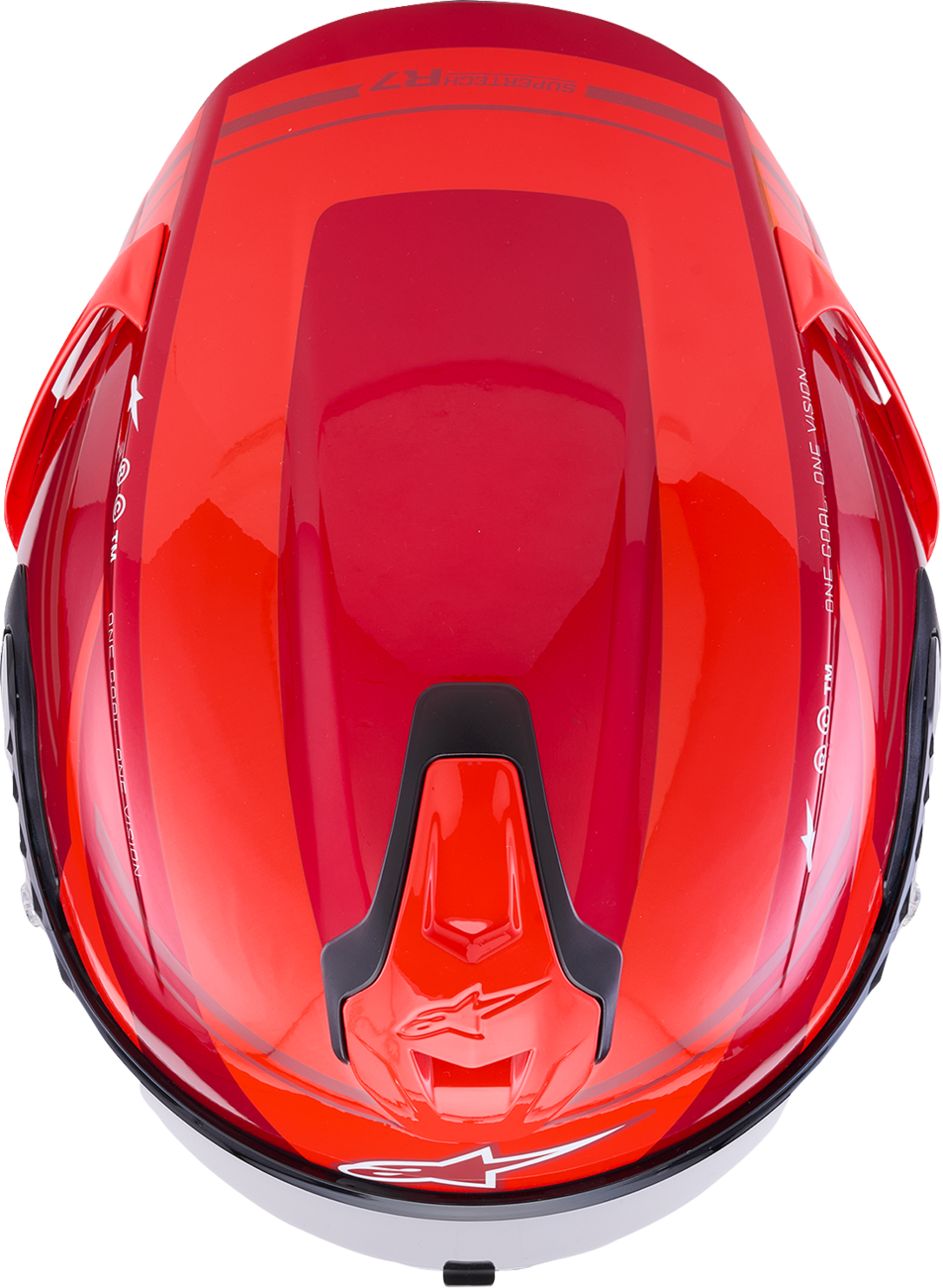 Alpinestars - Supertech R7 Helmet - 22.06 - A-Core - Gloss Red/White
