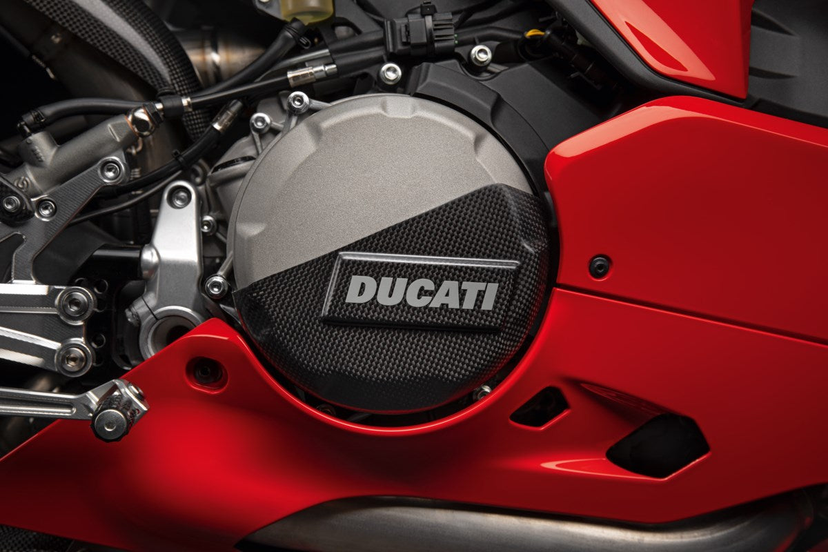96451011B - Carbon cover for clutch case - SBK – Ducati Omaha
